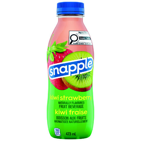 Snapple® Kiwi Strawberry Fruit Beverage 473 mL - Keurig Dr Pepper